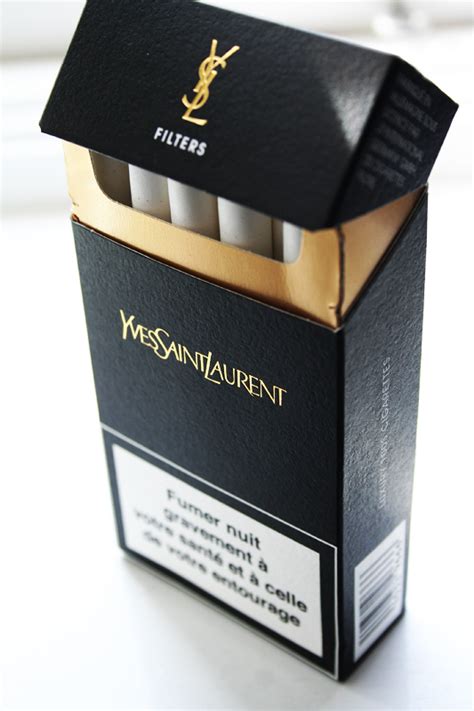 yves saint laurent cigarrillos|ysl designer ciggies.